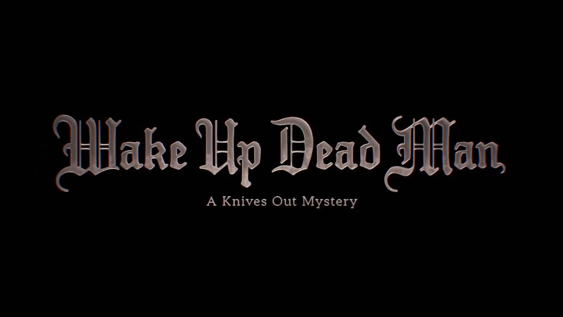 Wake Up Dead Man: A Knives Out Mystery