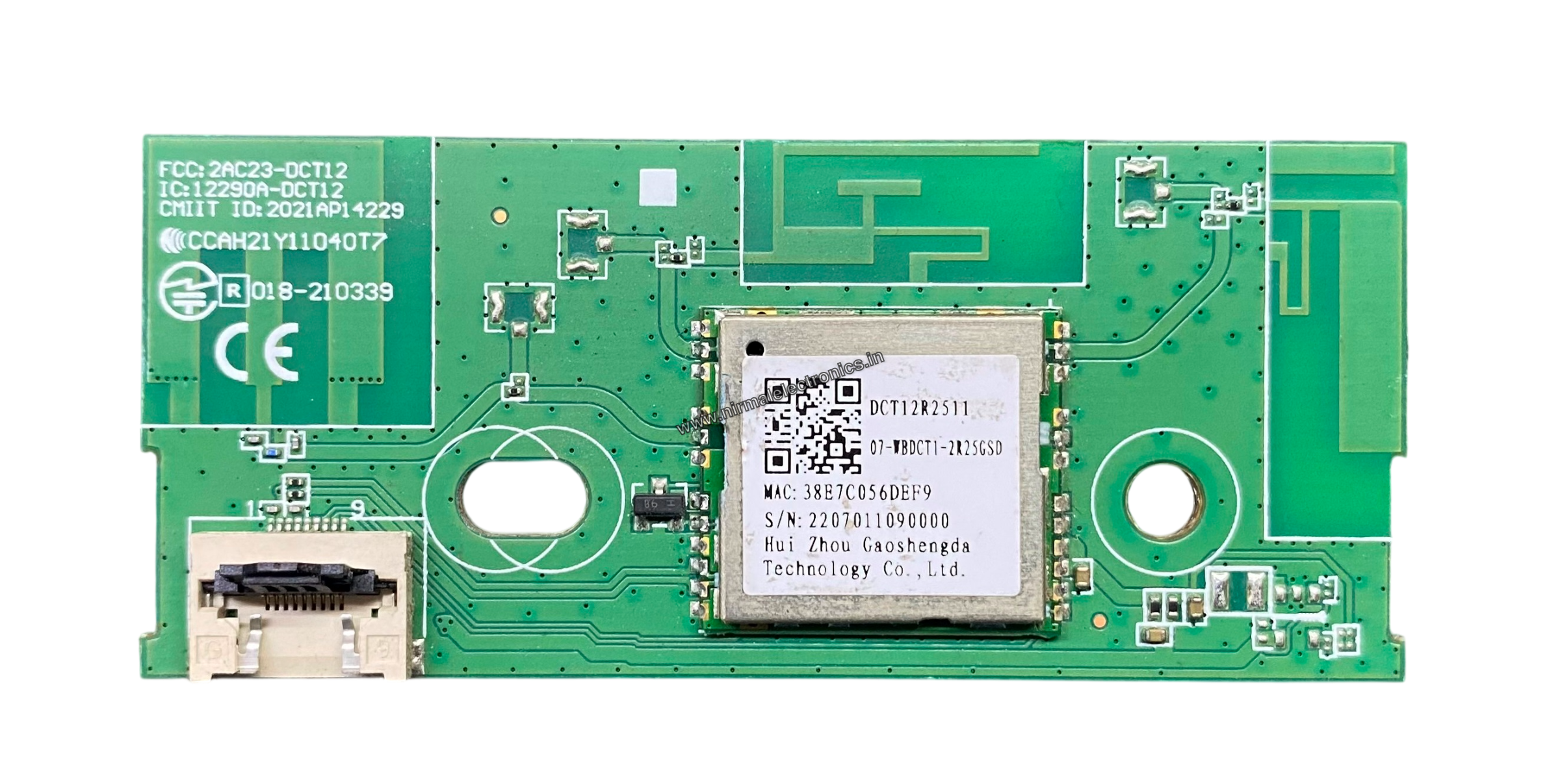 Panasonic — FCC-2AC23-DCT12
