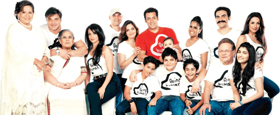 Arbaaz Khan with his family